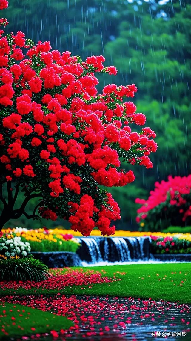 雨落芳华，打湿青石板路