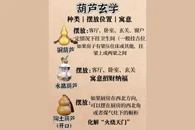 葫芦选择摆放有讲究！千万别乱摆图片