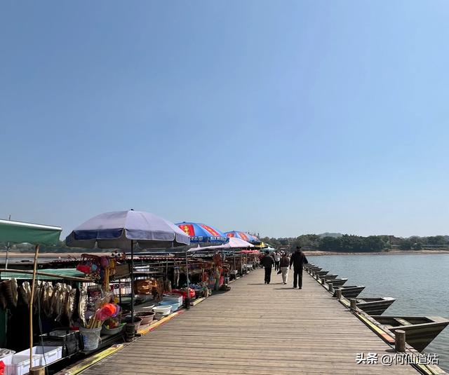 赣州建春门浮桥，江西一绝，属于国宝