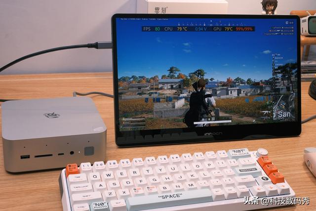 零刻GTi15 Ultra+独立显卡坞游戏帧率实测， RTX4080以下满血无损