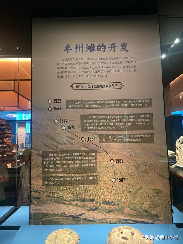 参观内蒙古博物院新馆