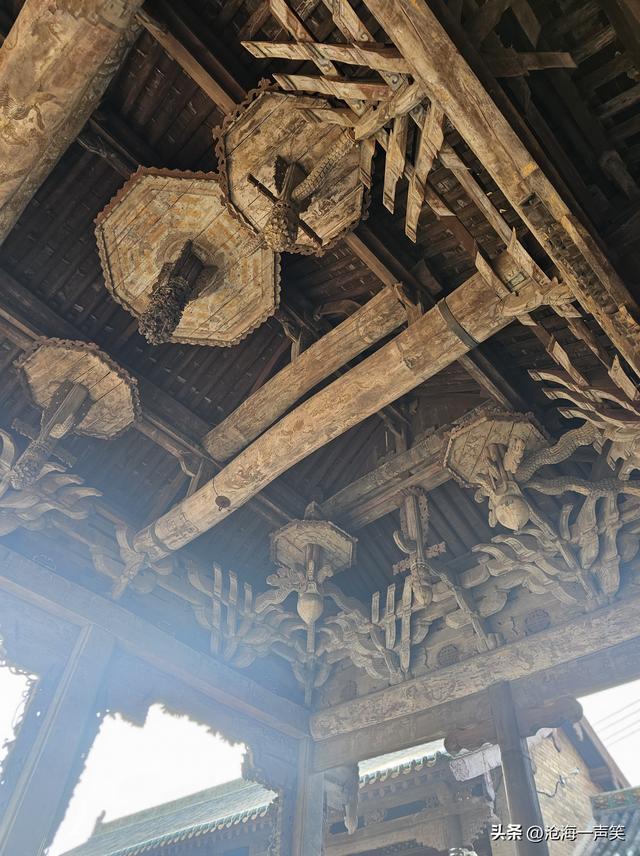 山西陟椒村三教堂，散发出古老的文明，古老的文化，古老的风骨