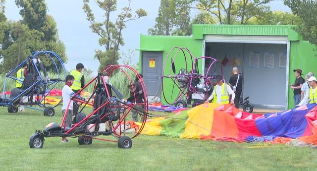 弥勒：太平湖动力伞“翱翔”低空经济新蓝海