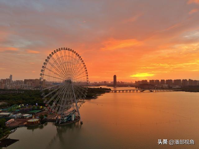 空中看蠡湖四时风光，尽显无锡大美山水之城