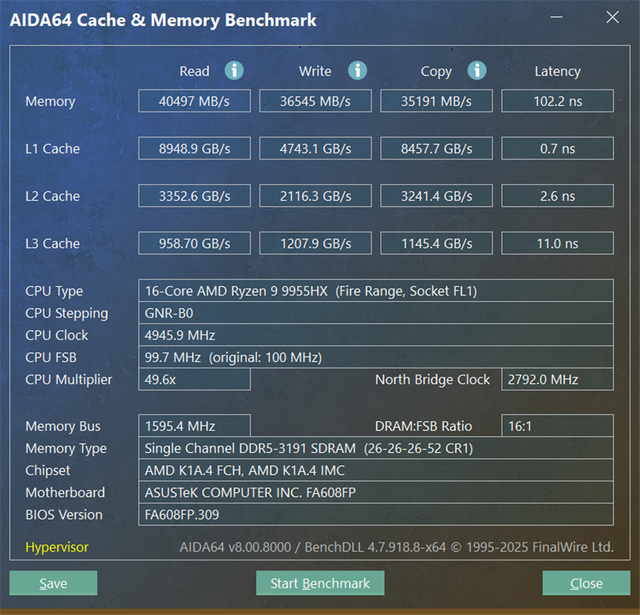 华硕天选6 Pro锐龙版测评：锐龙9 9955HX搭配5070畅玩3A游戏