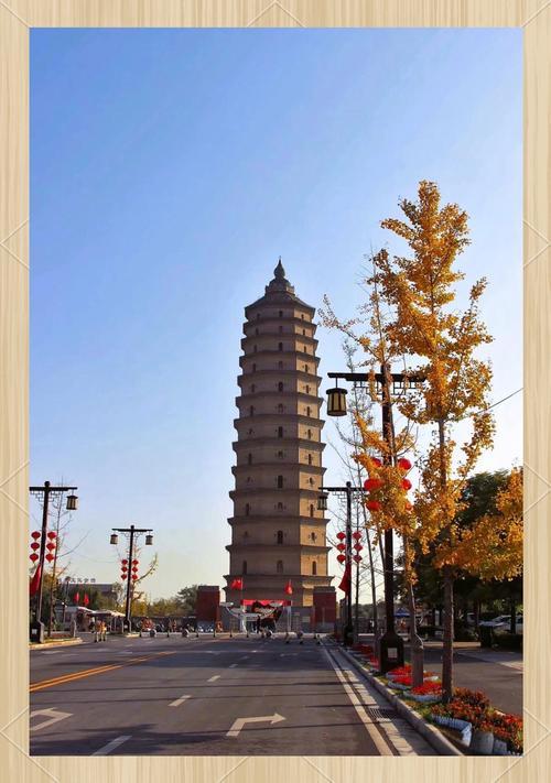 中国最高砖塔藏神话，登顶竟能看到泾渭分明，知道在哪儿吗