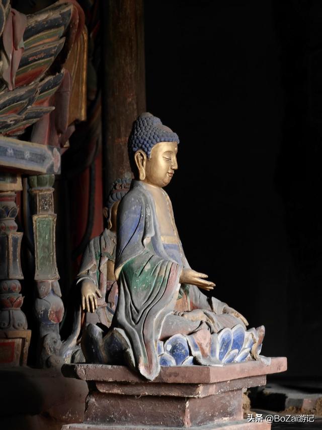 朔州国三古寺，金代弥陀殿五绝，减柱造太震撼