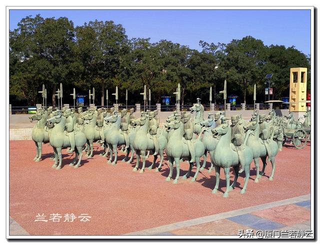 甘肃武威：雷台汉墓 - “马踏飞燕”出土地