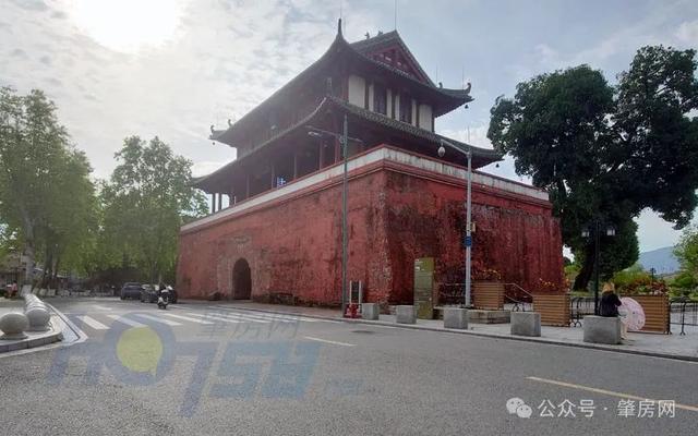 肇庆古城墙南至西门段即将修缮施工拟升级15000平米府城遗址公园