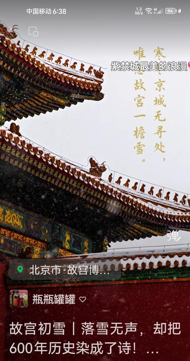 王林平随笔《期盼踏雪游故宫》