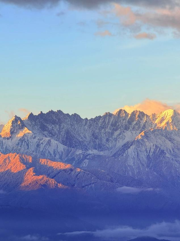在雅安！！这么美的雪景我当然狠狠宣传啊啊啊！！