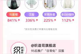 百亿汉服经济，马面裙成为了第一个“流量”单品图片