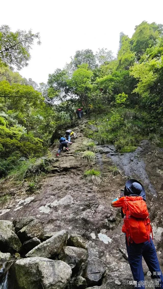雁荡山百岗尖显胜门穿越,这条风光绝美的经典徒步线路你可去过