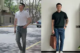 男人到中年，牛仔裤尽量别穿“紧身型”和“破洞款”，显胖还油腻图片