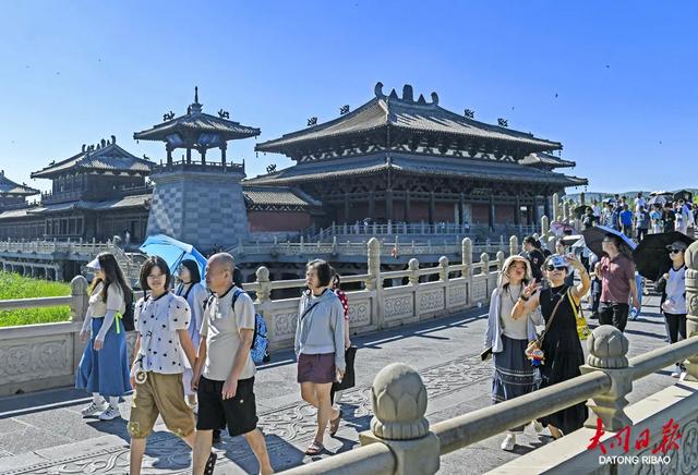 大同三大文化地标迎客流高峰,文创产品成“新宠”~