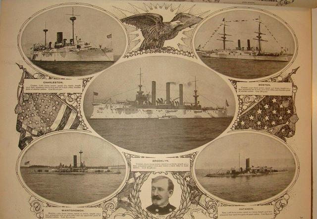 读《美西战争形势全图》，看大国崛起之路