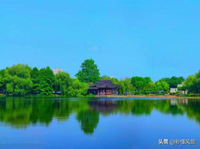 武汉最可惜的湖泊，20年面积缩减了90%，曾是市内第二大城中湖！