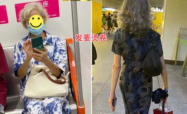 又被北京“地铁奶奶”惊艳到！白发不染	，不穿老年装，美得太高级