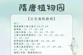 今日起，隋唐城遗址植物园恢复免费开放图片