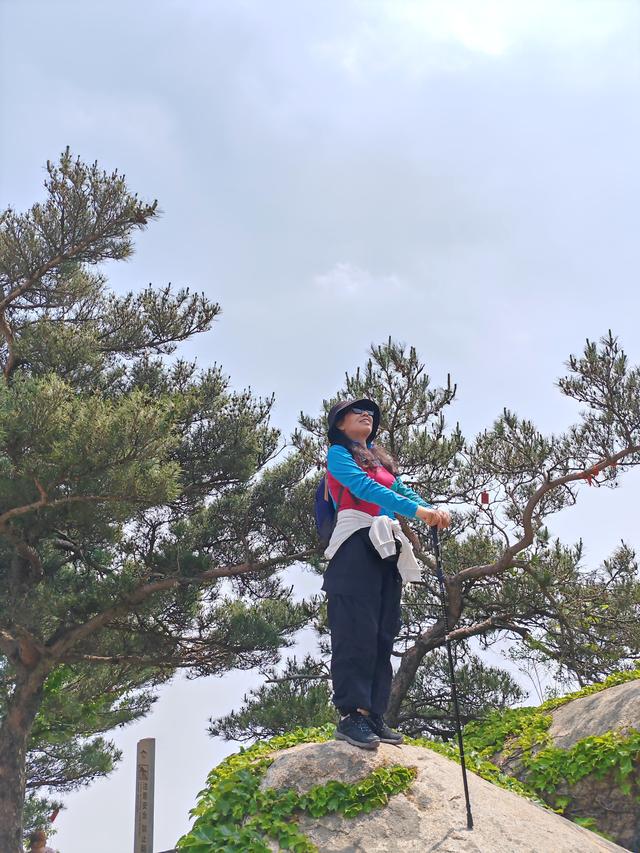 去爬崂山（仰口与太清两座山）