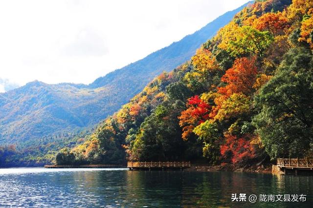 文县天池的秋，是上帝打翻的调色盘！