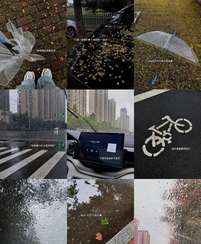 一场秋雨一场凉，秋天下雨朋友圈文案，这样发，超有感觉！