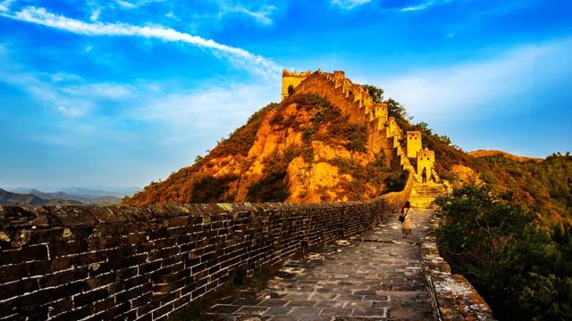 巨龙盘踞金山岭长城！