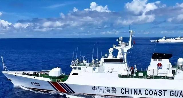 6国已派兵过南海，菲防长通告中国，不许出手，中方直接喷射水炮