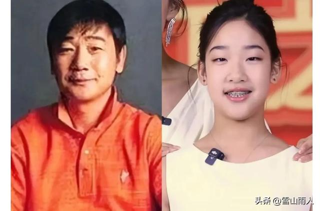 48岁苗圃一家巴黎度假:67岁富豪老公显年轻，11岁女儿长相不像她