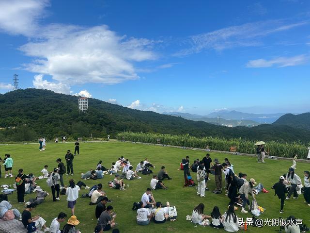 深圳游记:梅沙尖和云海广场的山与海