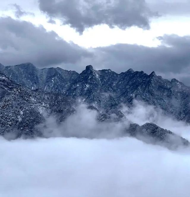 航小天带你看长安 | 雪落终南，千年诗意向云端！