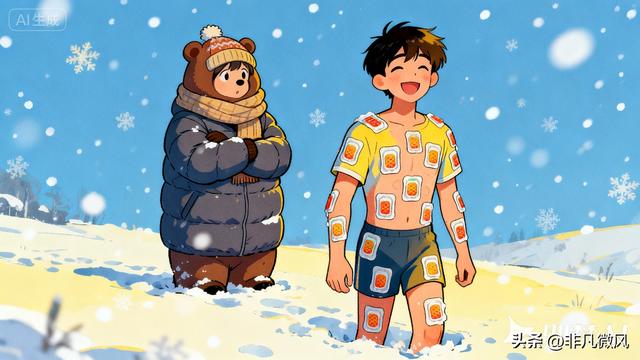 天冷了，这样发朋友圈才有意思