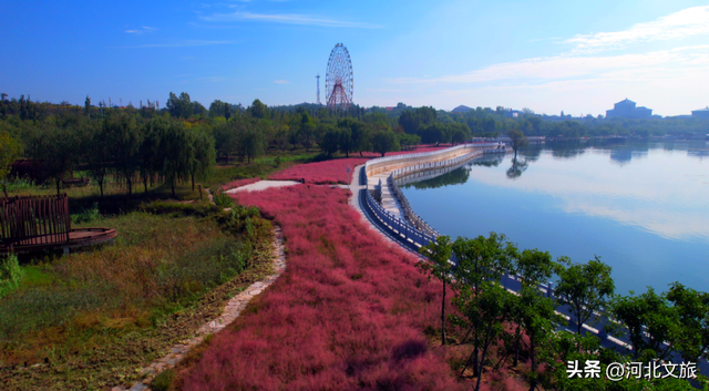 秋天的溢泉湖流光溢彩，将浪漫与温馨装满