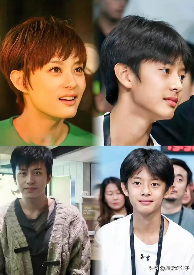 孙俪儿子帅到认不出！年仅14岁身高1米7，梦想打CBA职业联赛