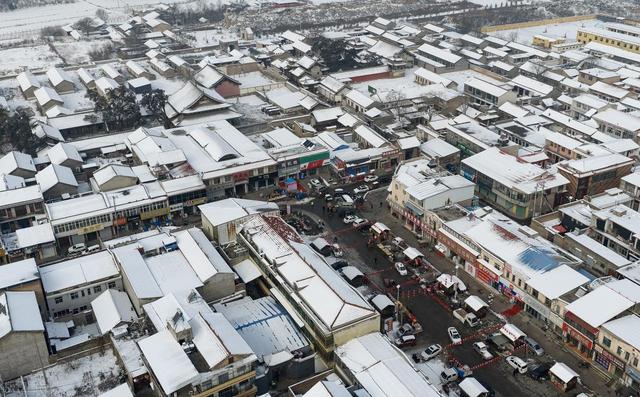 快来围观山西临汾的降雪美景