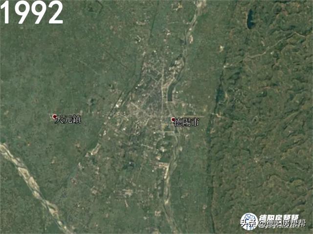 国际大都市——德阳；无缝接壤广汉，直接包裹黄许