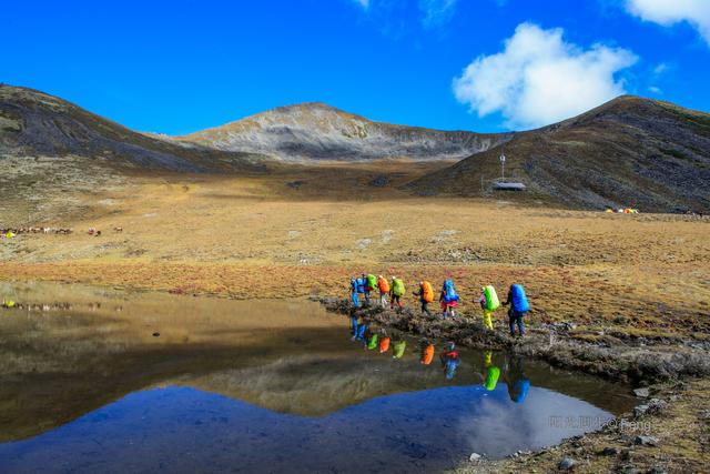 贡嘎大环线：在雪山的凝视下，与艰辛同行之子梅垭口（原创）