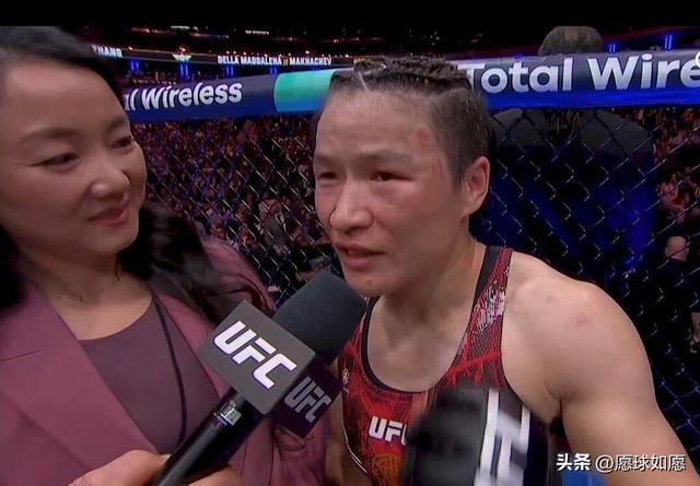 已尽力！张伟丽不敌舍普琴科，赛后这句话令人泪目，不屈亚洲力量