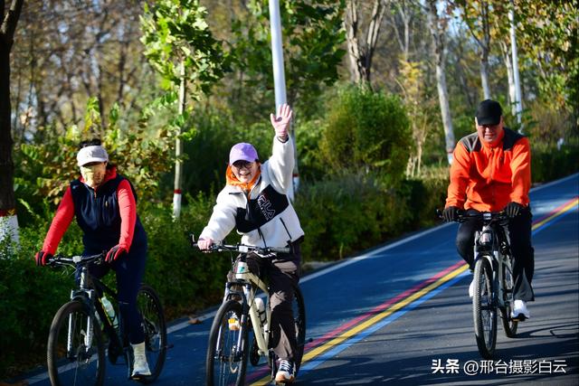 信都区总工会：七里河绿道上的骑行狂欢
