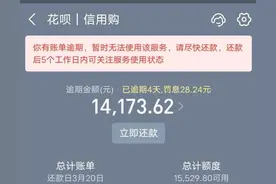 花呗欠款成“隐形炸弹”，这些后果你能承担吗？图片