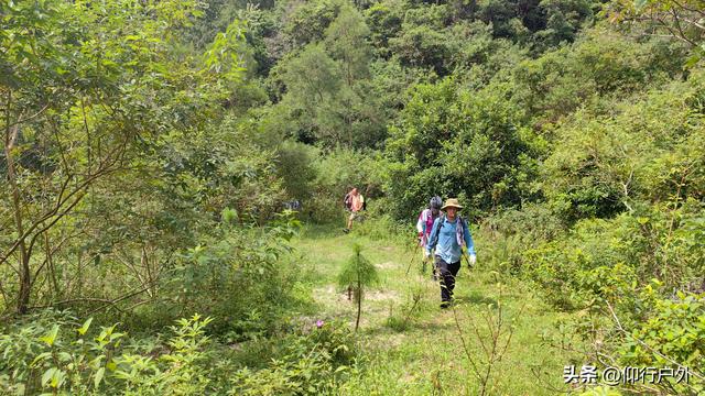 揭西猴面石徒步登山