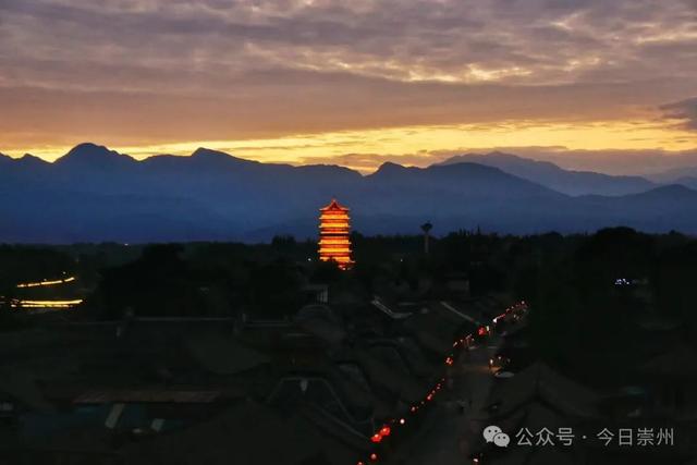 崇州的傍晚，美爆了！