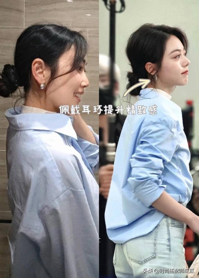 其实，“低扎发”才是最适合中年女人的发型，优雅减龄还显气质