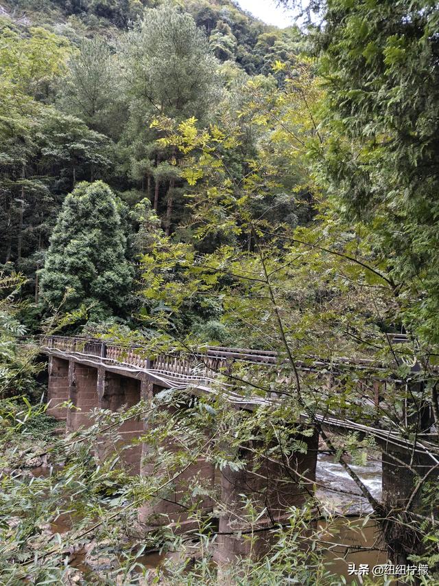 在江津四面山景区看了瀑布爬了梯，又坐了超级滑道听了潺潺流水声