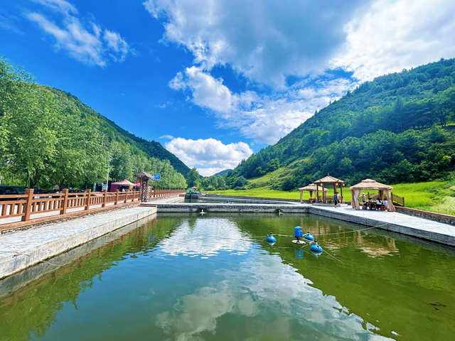 武山县杨河镇：山水酿清凉 云溪享夏梦（组图）
