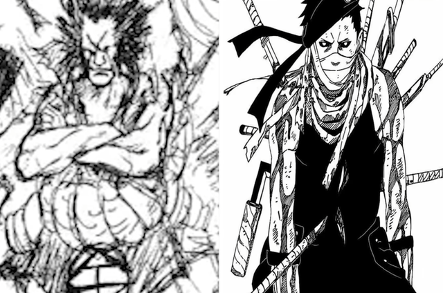 火影忍者，这才是岸本老师的原案，鸣人杀马特，小樱非主流