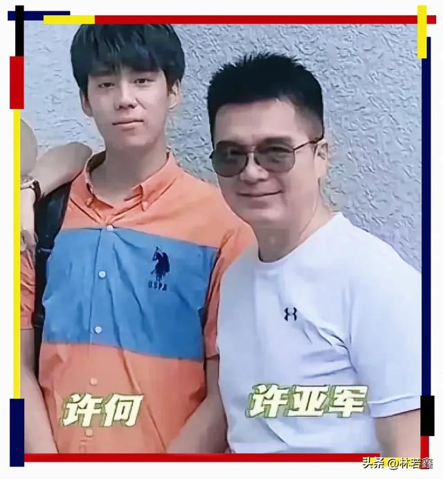 何晴葬礼上黑衣人不是许亚军，他在国外陪小儿子，黑衣人身份曝光 第21张