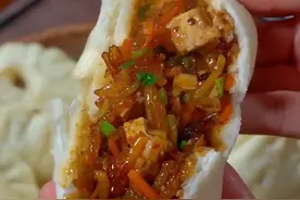 这才是白萝卜素包子馅好吃的做法，不焯水不杀水，鲜香入味真好吃图片