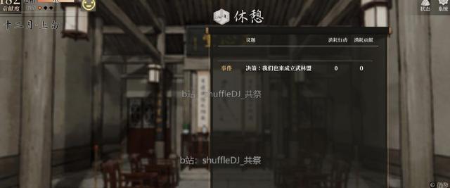 活侠传 叶云裳线 p9 第三年11月至完 刺杀线/盟主线 双结局提示