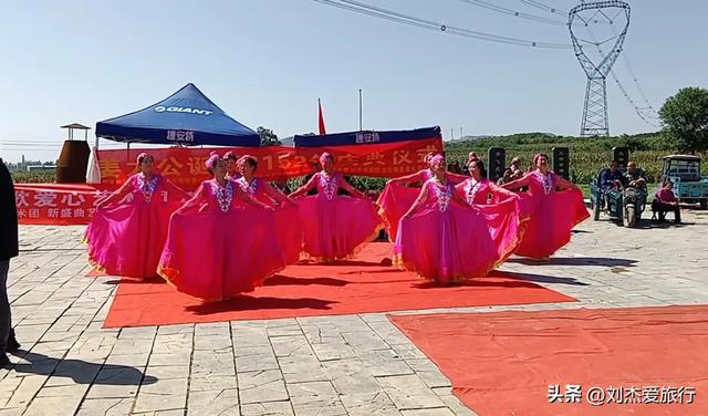 参观卫辉姜太公墓，正好赶上纪念大典